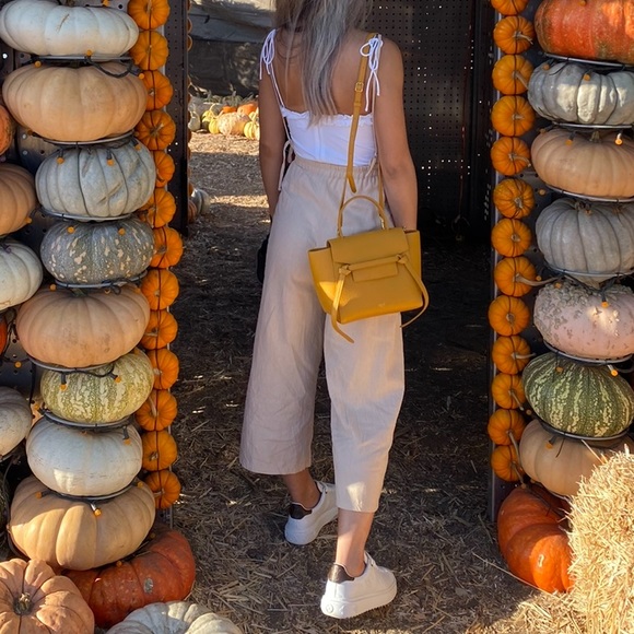 Bershka open back tie strap jumpsuit/ overalls - Picture 4 of 11